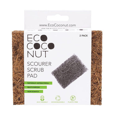 Ecococonut Scourer Scrub Pad 2 piece